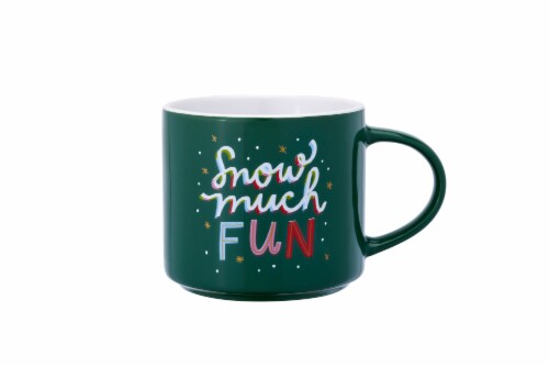 Holiday Home Snow Much Fun Mug Perspective: back