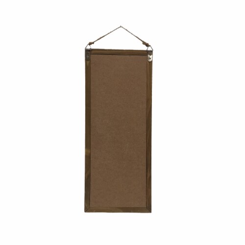 Holiday Home Fall Hanging Wall Sign Perspective: back