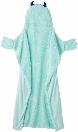 Holiday Home Hooded Yeti Throw Blanket Perspective: back