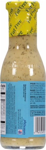 McCormick® Lemon Butter Dill Fat Free Seafood Sauce Perspective: back