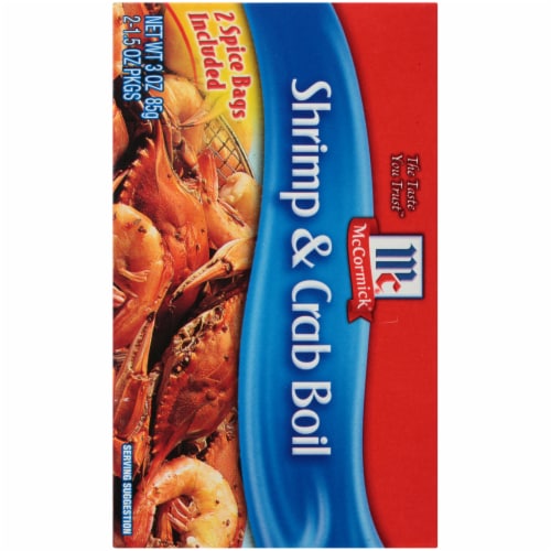 McCormick Golden Dipt Shrimp & Crab Boil Spice Perspective: back