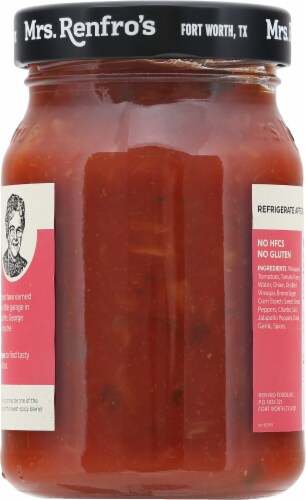 Mrs. Renfro's Pineapple Salsa Perspective: back