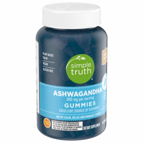 Simple Truth® Blackberry Ashwagandha 300 mg Gummies Perspective: back