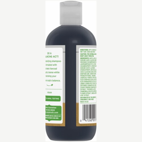 Simple Truth™ Charcoal Shampoo Perspective: back
