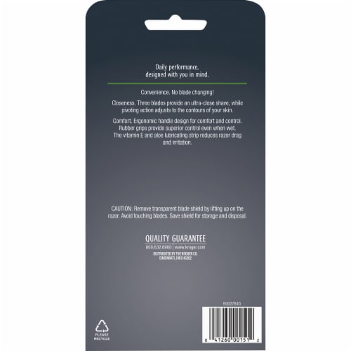Kroger® Mens Razors Big Deal Perspective: back