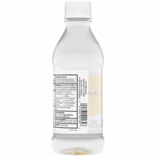 Kroger® Lemony Flavor Magnesium Citrate Saline Laxative Perspective: back