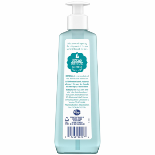 Kroger® Ocean Breeze Saltwater Hand Soap Perspective: back