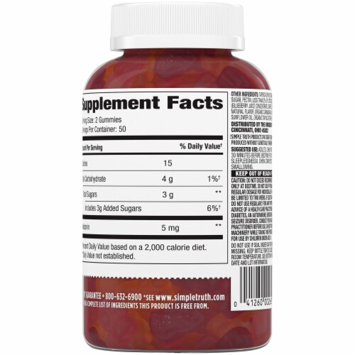 Simple Truth™ Kid's Multivitamin Gummies 100 Count Perspective: back