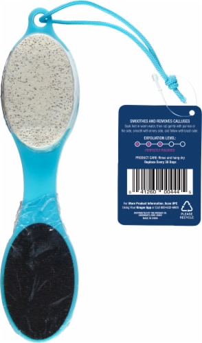 Pretty Savvy™ Exfoliating 4-Way Foot Tool Perspective: back