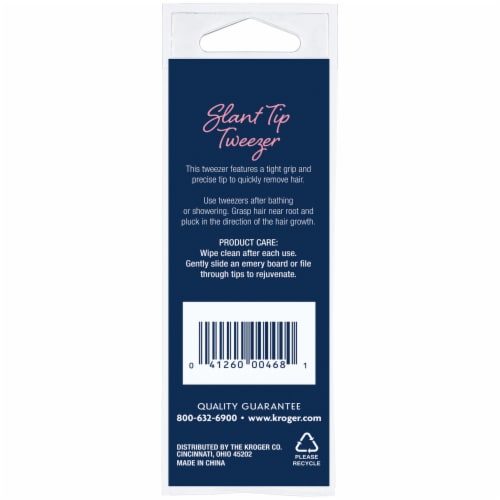 Pretty Savvy™ Slant Tip Tweezer Perspective: back