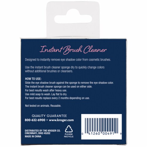 Pretty Savvy™ Instant Brush Cleaner Perspective: back