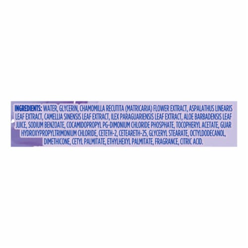 Kroger® Night-Time Calming Makeup Remover Wipes and Cleansing Cloths Perspective: back