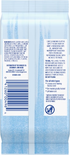 Kroger® Refresh Makeup Removing & Cleansing Cloths Perspective: back