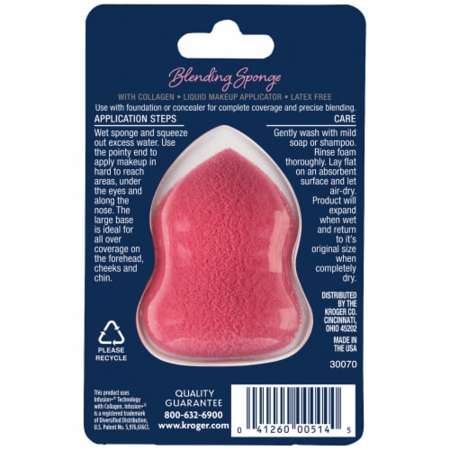 Pretty Savvy Blender Sponge Perspective: back