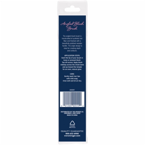 Pretty Savvy™ Angled Blush Brush Perspective: back