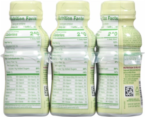 Comforts™ Chocolate Pediatric Nutritional Shake Drink Perspective: back