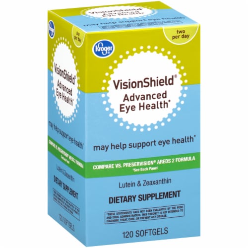 Kroger® VisionShield Advanced Eye Health Softgels Perspective: back