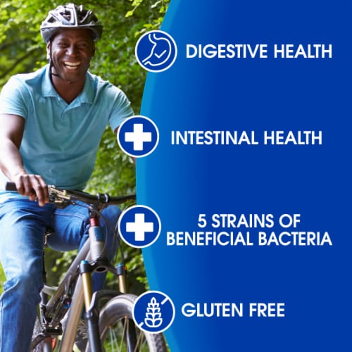 Kroger® Probiotic Colon Support Vegetable Capsules Perspective: back