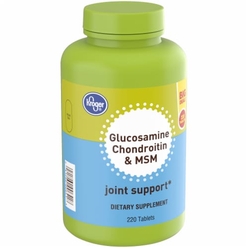 Kroger® Glucosamine Chondroitin MSM BIG Deal! Perspective: back