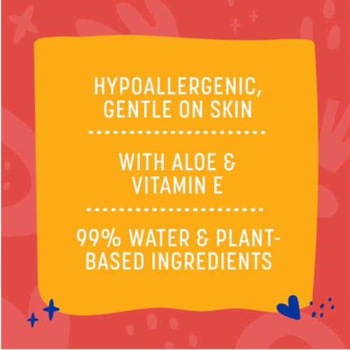 Comforts™ Fragrance Free Baby Wipes Perspective: back