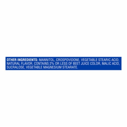 Kroger® Melatonin Quick Dissolve Melts Tablets 5mg Perspective: back