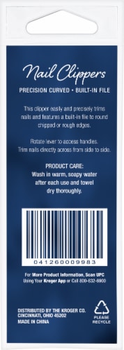 Pretty Savvy™ Nail Clippers Perspective: back
