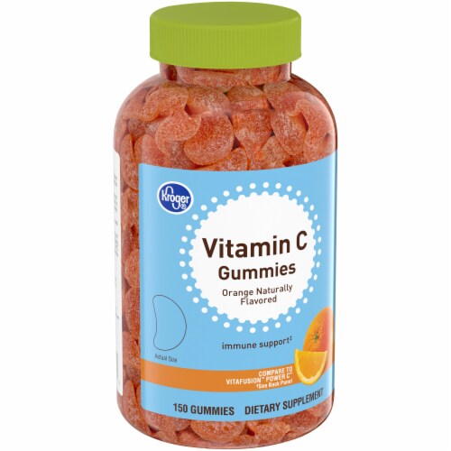 Kroger® Vitamin C Gummies Orange 282mg Perspective: back