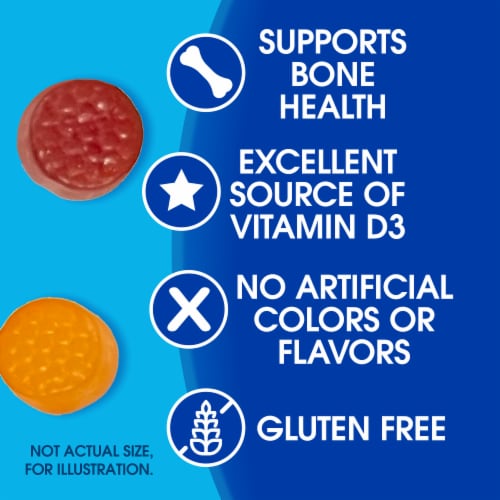 Kroger® Vitamin D3 Gummies Perspective: back