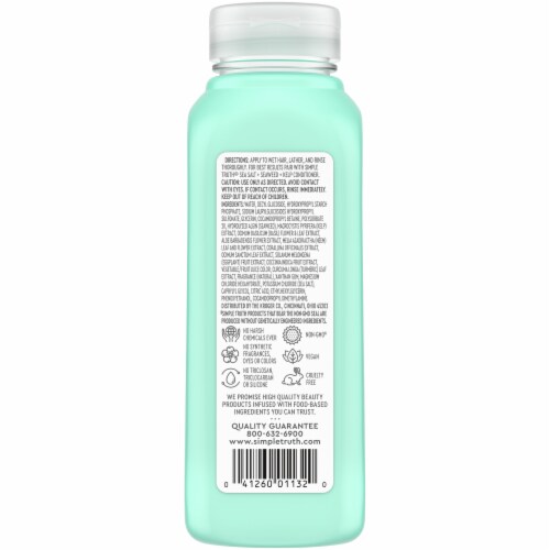 Simple Truth® Beauty Crate Sea Salt Seaweed & Kelp Clarifying Shampoo Perspective: back