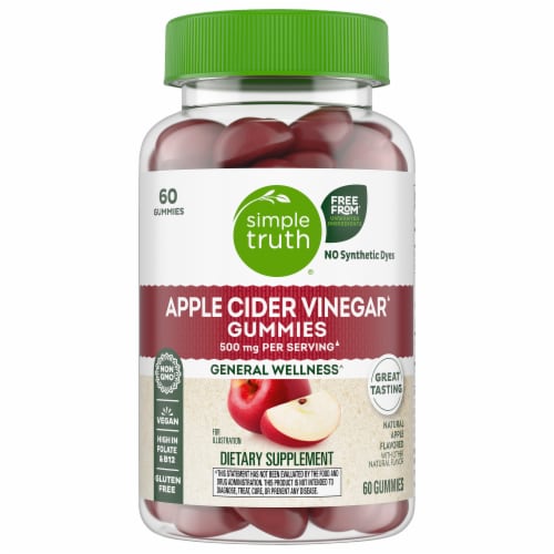 Nature's Truth Organic Apple Cider Vinegar 500 mg., 120 Gummies