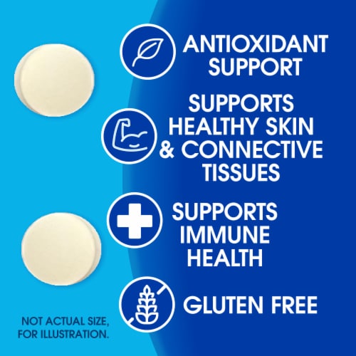 Kroger® Vitamin C Tablets 500mg Perspective: back