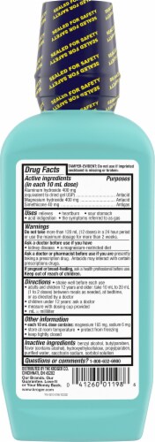 Kroger® Regular Strength Antacid and Gas Relief Liquid Perspective: back