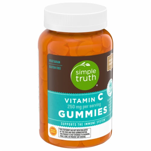 Simple Truth® Vitamin C Gummies Orange 250mg Perspective: back