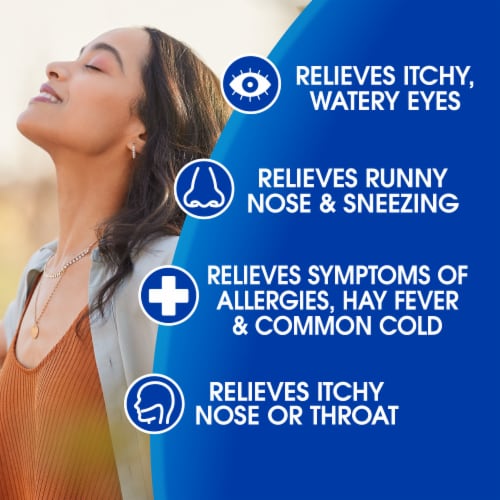Kroger® Allergy Tablets Diphenhydramine HCl Perspective: back