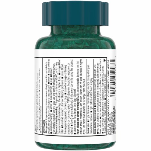 Kroger® Ibuprofen Softgel Capsules 200mg Perspective: back