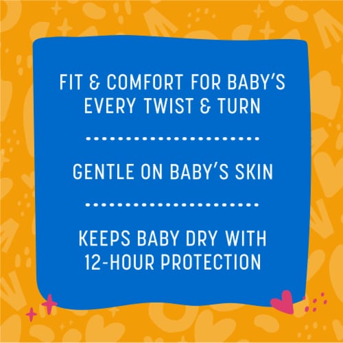 Comforts™ Day or Night Baby Diapers Size 7 (41+ lbs) Perspective: back