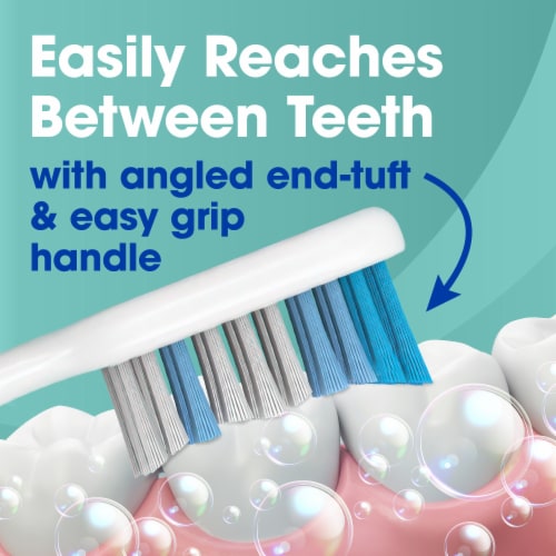 Kroger® QuiteClean Soft Toothbrushes Perspective: back