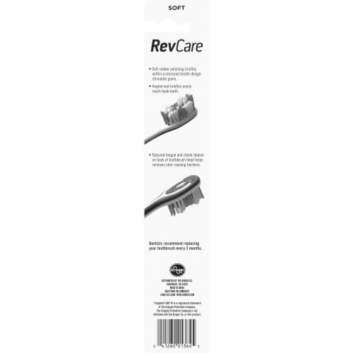 Kroger® RevCare Soft Toothbrush Perspective: back