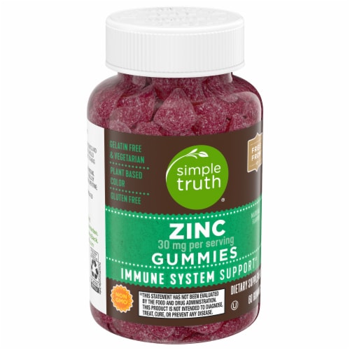 Simple Truth® Zinc 30 mg Gummies Perspective: back