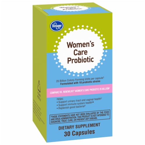 Kroger® Women's Care Probiotic Capsules Perspective: back