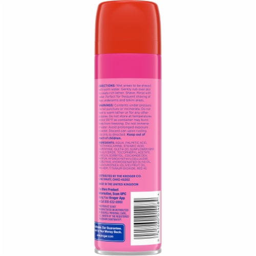 Kroger® Moisturizing Shave Gel Perspective: back