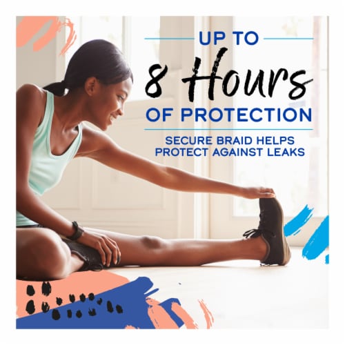 Kroger® Super Plus Unscented Tampons Perspective: back