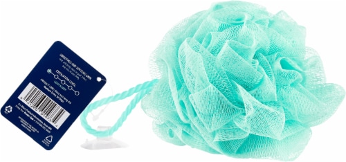 Pretty Savvy™ Green Mesh Pouf Perspective: back
