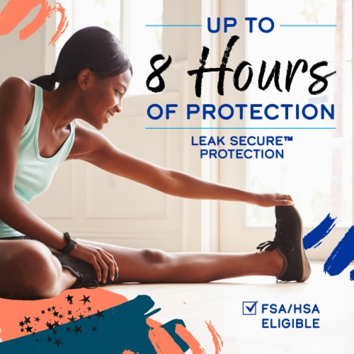 Kroger® Ultra Thin Pads with Wings Overnight Size 4 Unscented Perspective: back