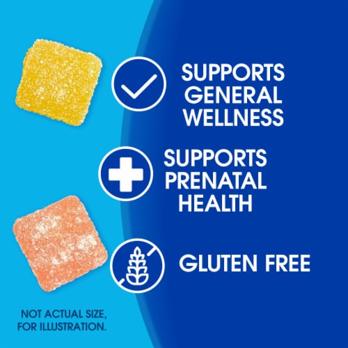 Kroger® Prenatal Raspberry Lime Multivitamin Gummies Perspective: back