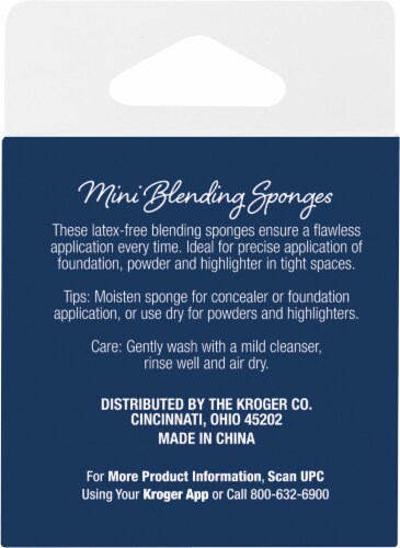 Pretty Savvy Mini Sponge Assortment Perspective: back