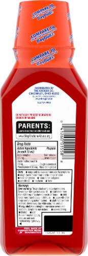 Kroger® Day Time Cold and Flu Liquid Relief Medicine Perspective: back
