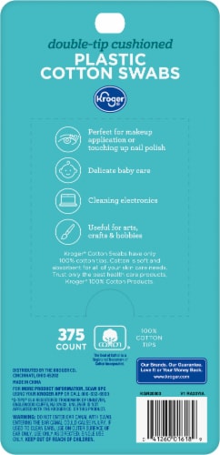 Kroger® Plastic Cotton Swabs Perspective: back
