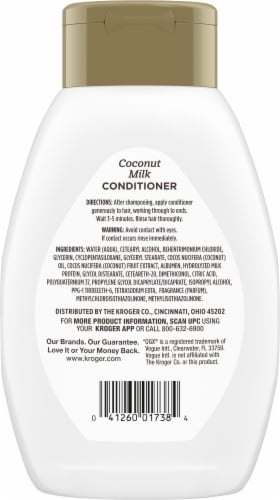 Kroger® Coconut Milk Conditioner Perspective: back