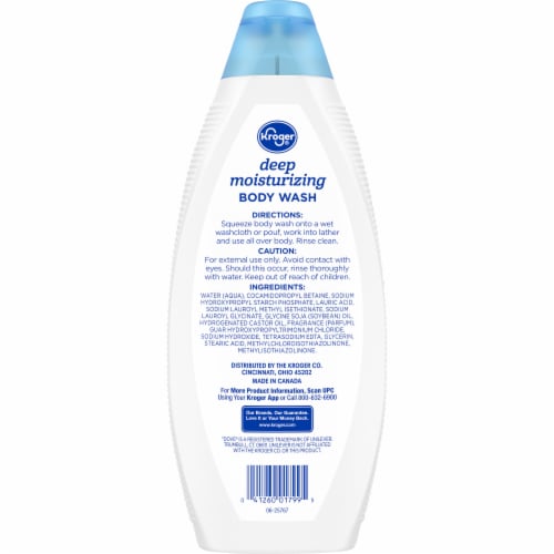 Kroger® Deep Moisturizing Body Wash Perspective: back